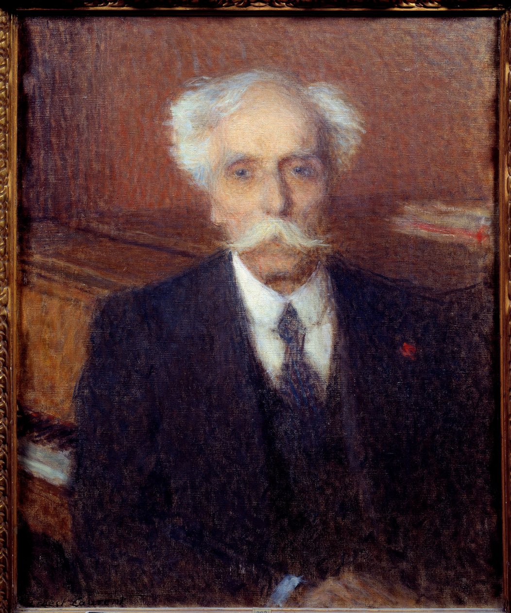 Portrét Gabriela Faureho (1845-1924), francouzský skladatel. Obraz Ernesta Laurenta (1859-1929) od Ernest Joseph Laurent