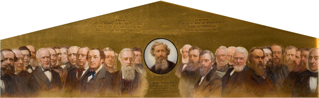 George Dawson a jeho přátelé, 1879. od Ernest Lancaster Thompson