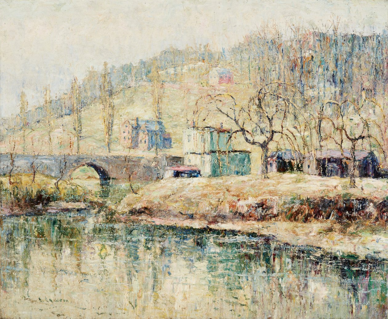 Duben od Ernest Lawson