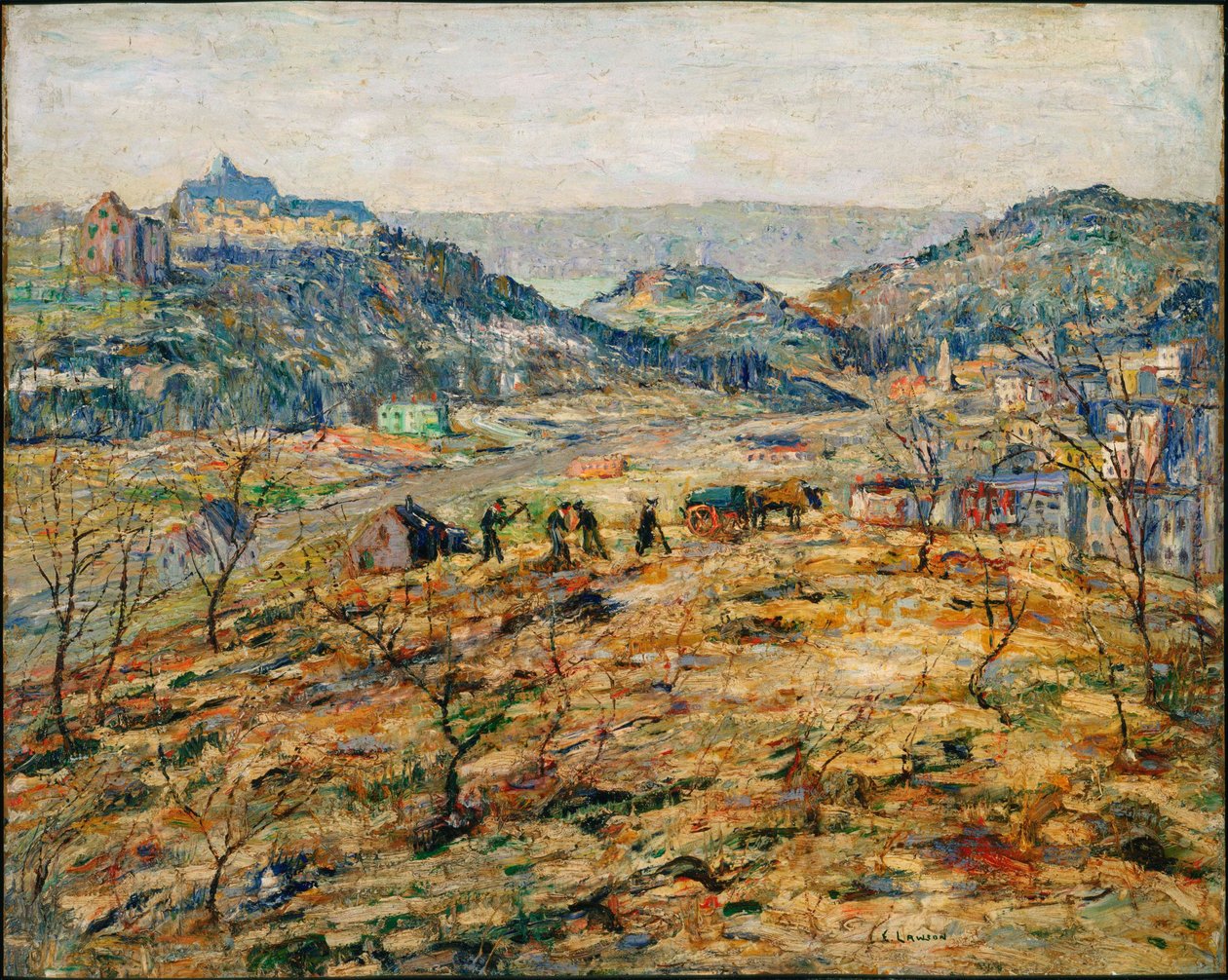 Předměstí města od Ernest Lawson