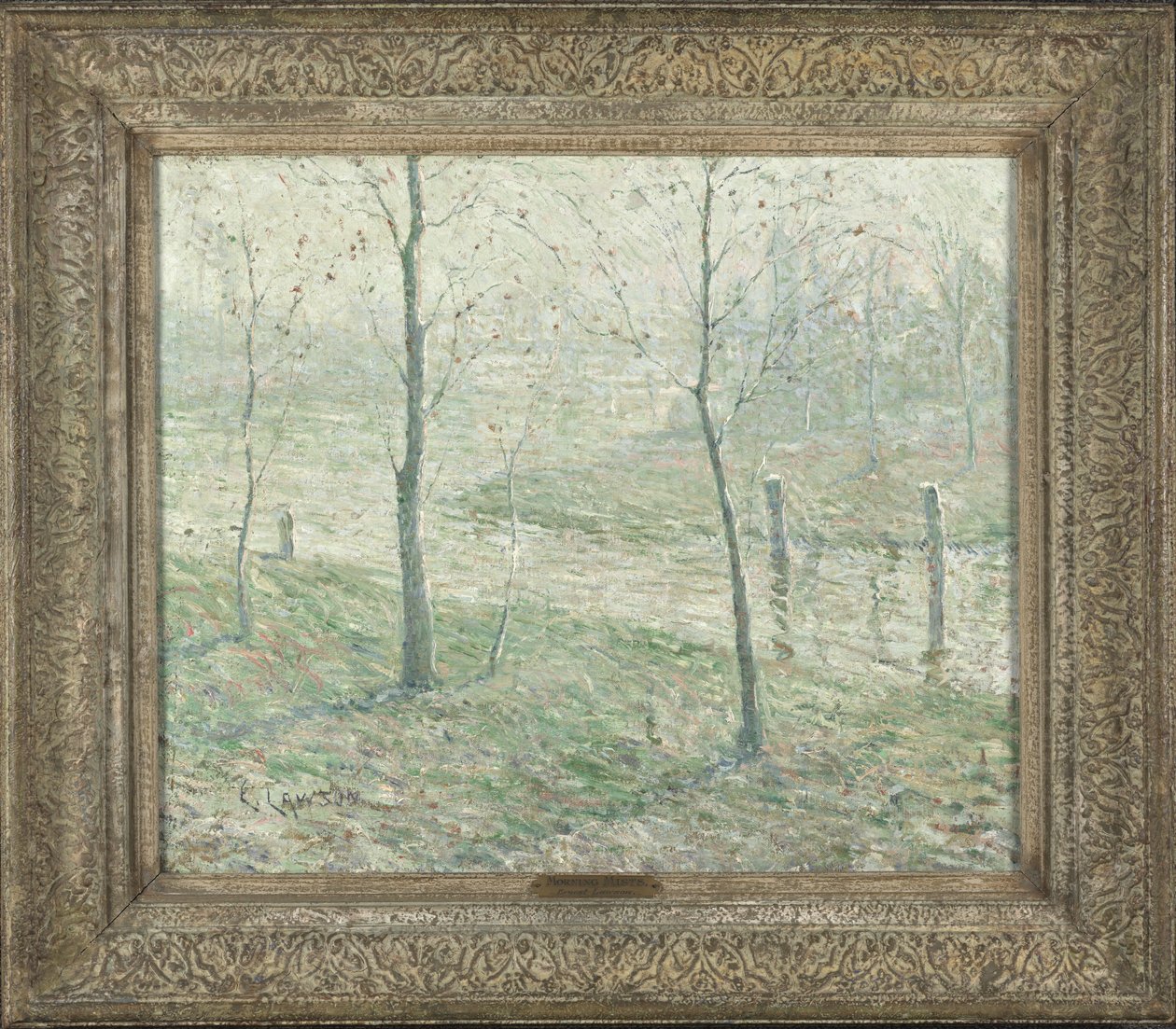 Ranní mlha od Ernest Lawson