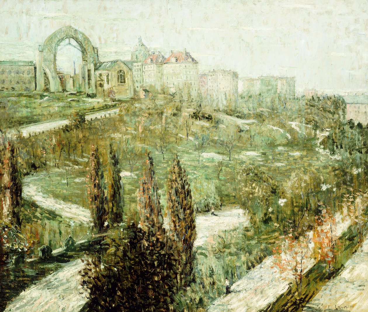 Morningside Heights od Ernest Lawson