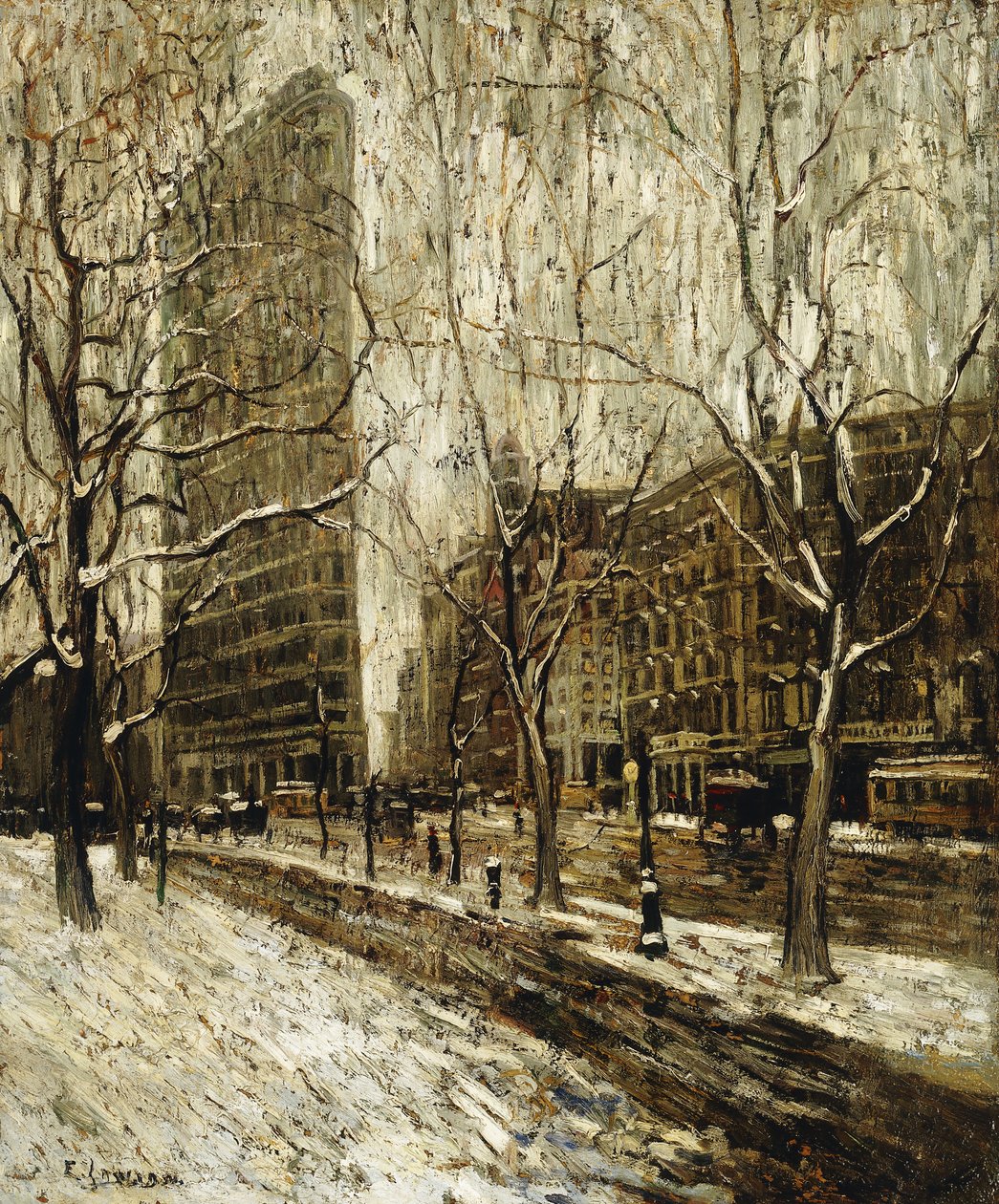 Flatiron Building, New York od Ernest Lawson