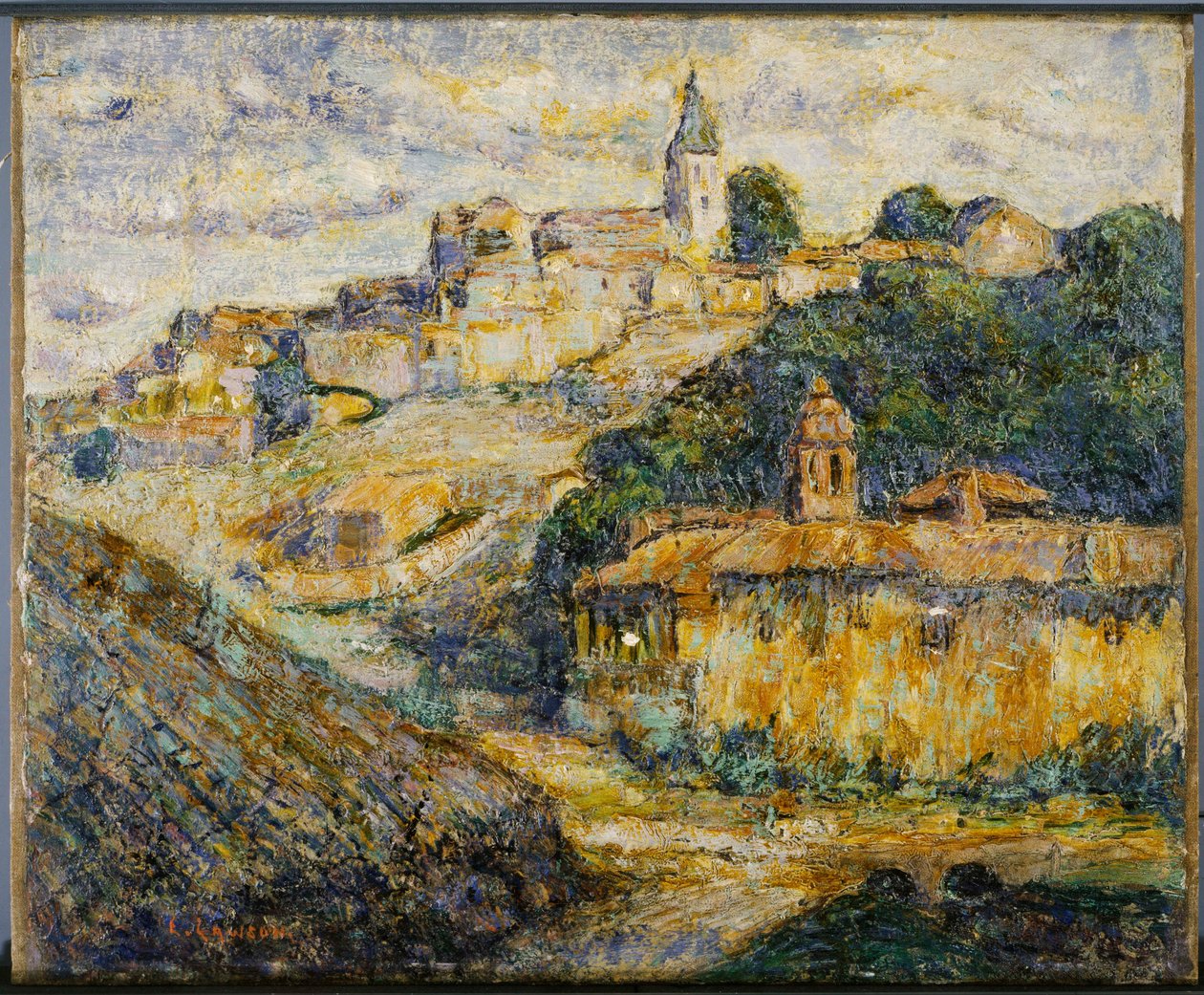 Soumrak ve Španělsku od Ernest Lawson