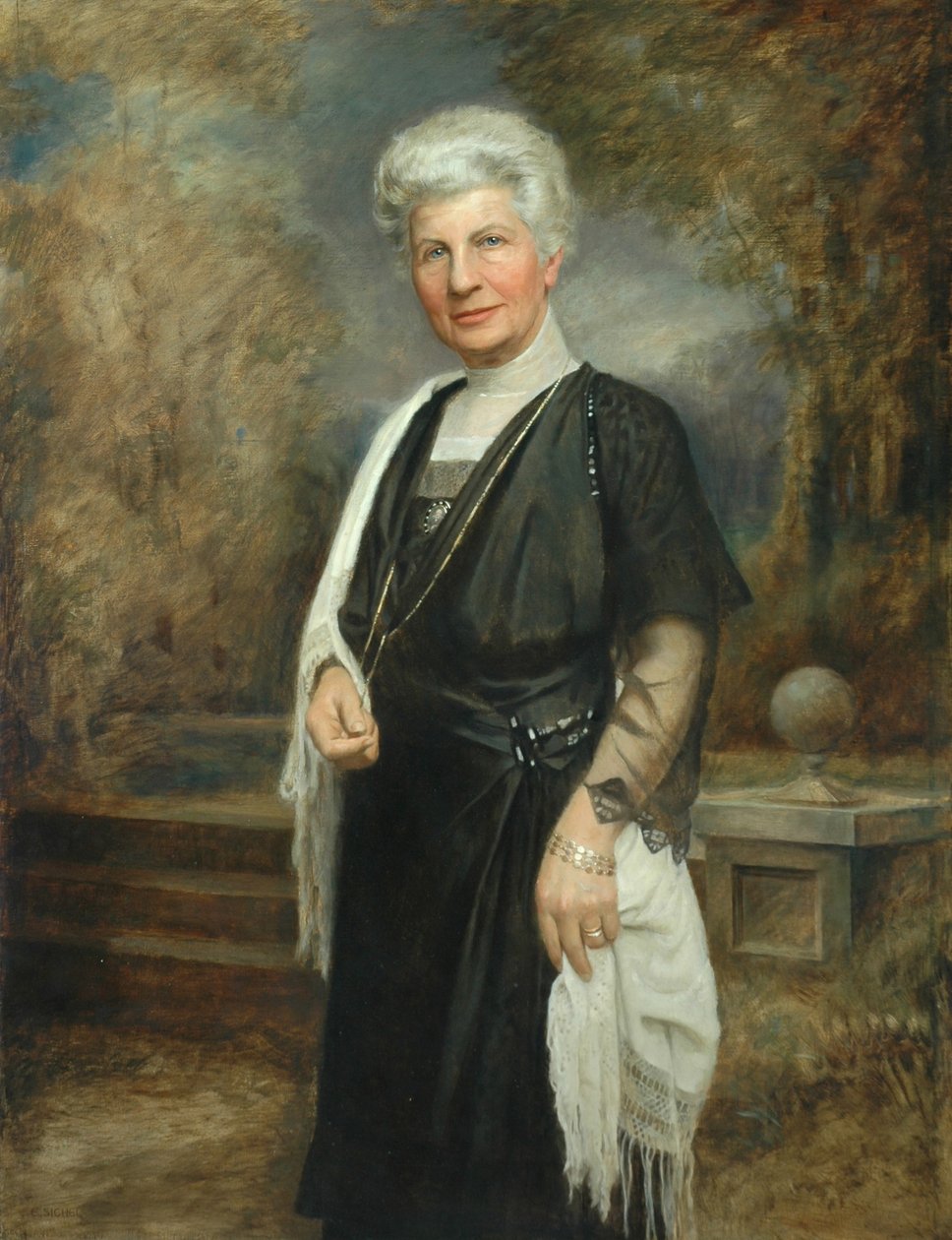 Lady Hill od Ernest Leopold Sichel