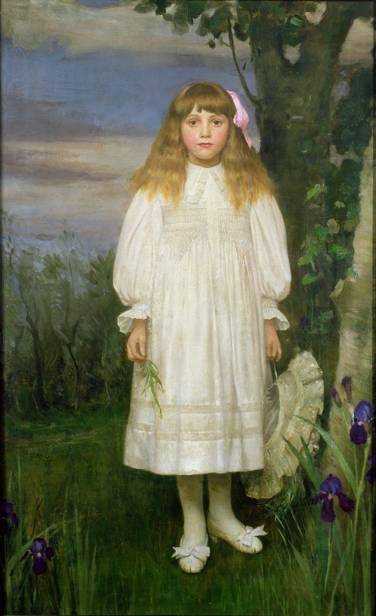 Portrét slečny Catherine Howardové, kolem roku 1904 od Ernest Leopold Sichel