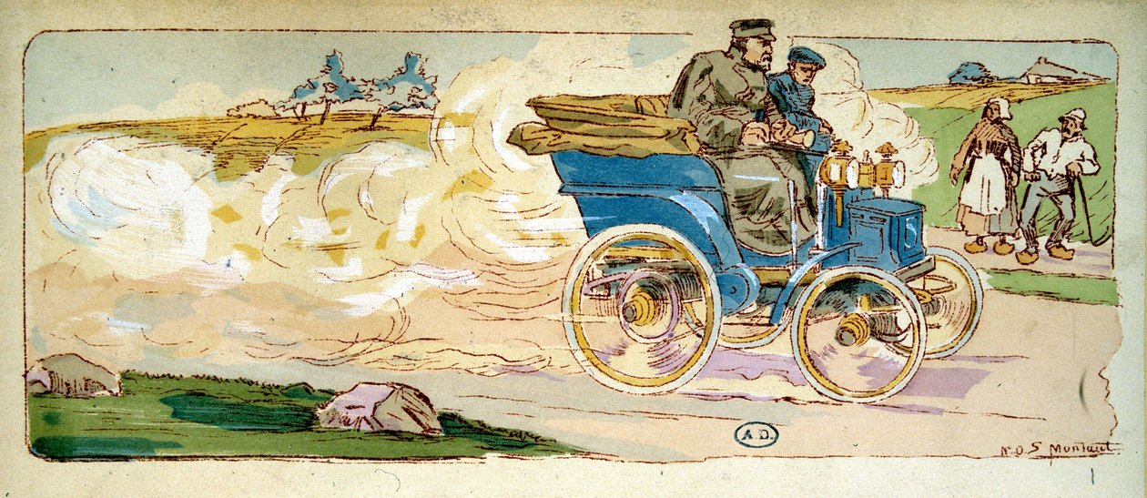 Paris-Bordeaux: Pane Levassore, máme 4 CV Panhard & Levassor od Ernest Montaut