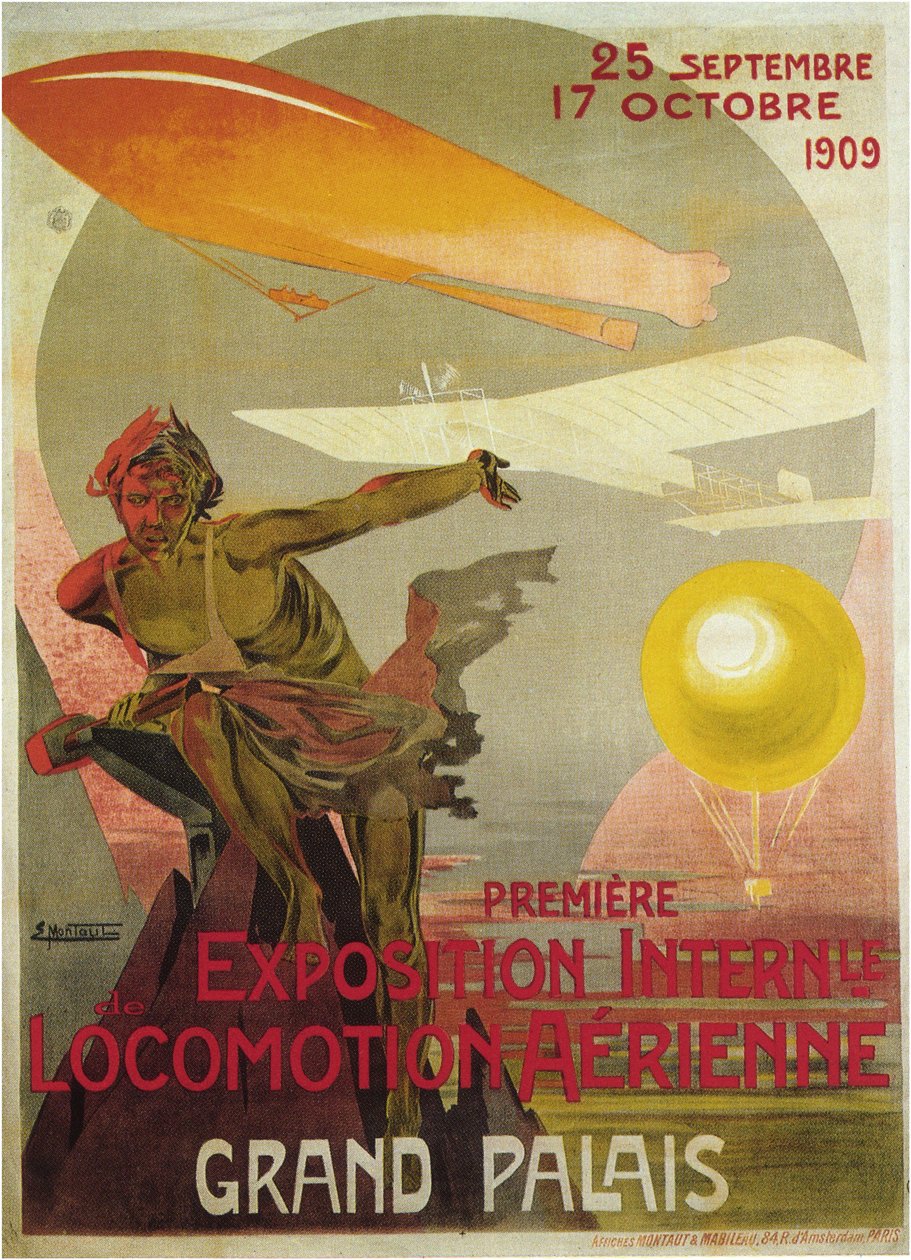 První Air Locomotion Show, 1909 od Ernest Montaut