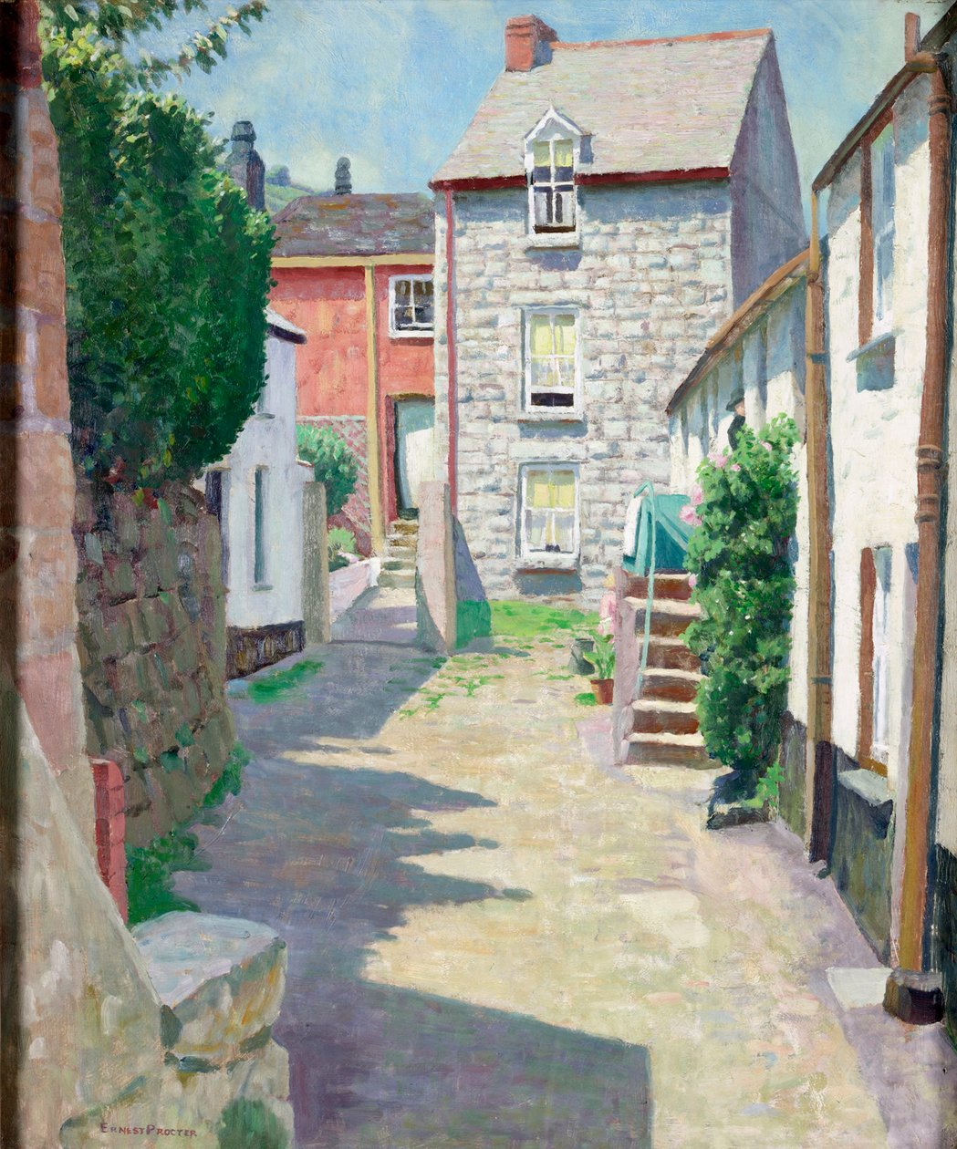 Chata, kolem roku 1931 od Ernest Procter