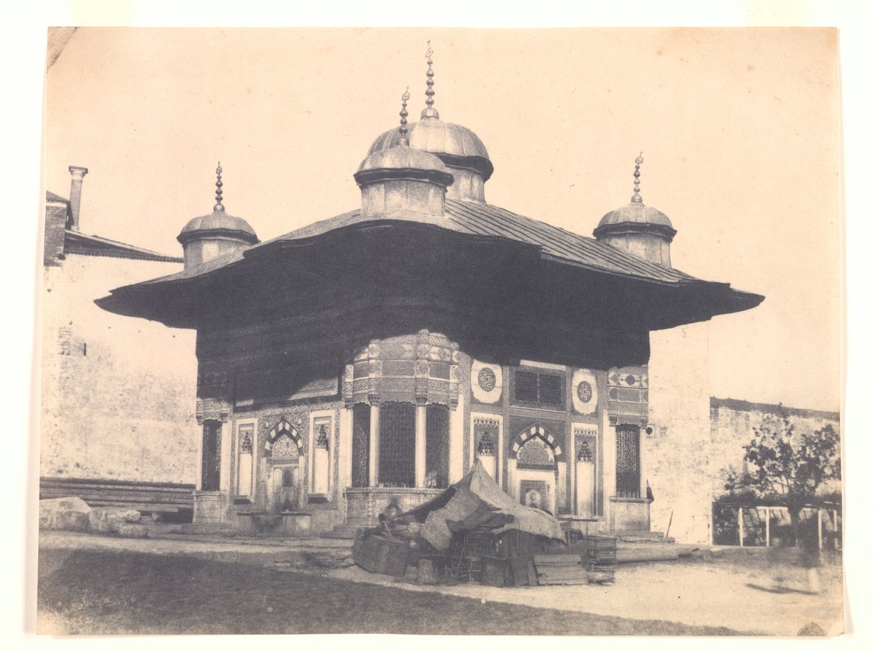 Fontána Sophia, Konstantinopol od Ernest de Caranza