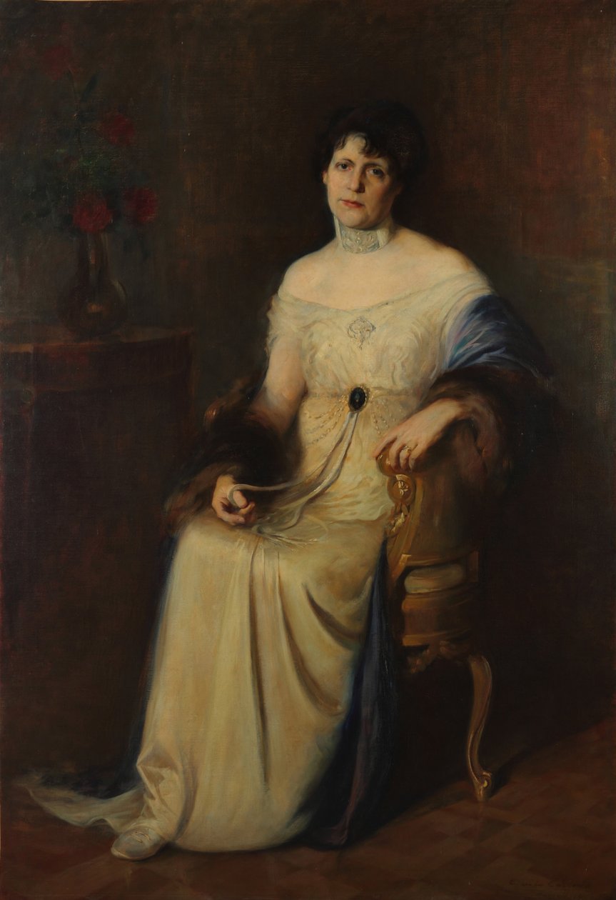 Portrét manželky autora od Ernesto DE LA Carcova