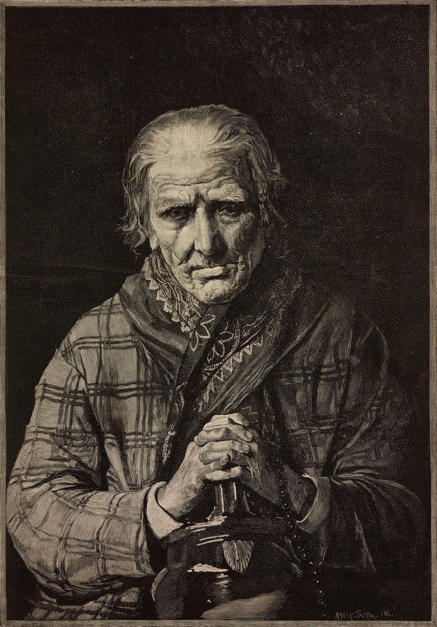 Winter, Galleria Pisani, rytina Ernesta Mancastropy z malby profesora E Grilliho, z L
