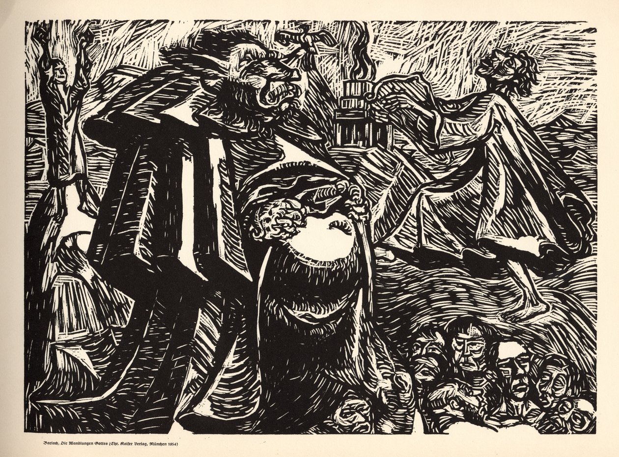 Proměny boha - 5 - God Belly od Ernst Barlach