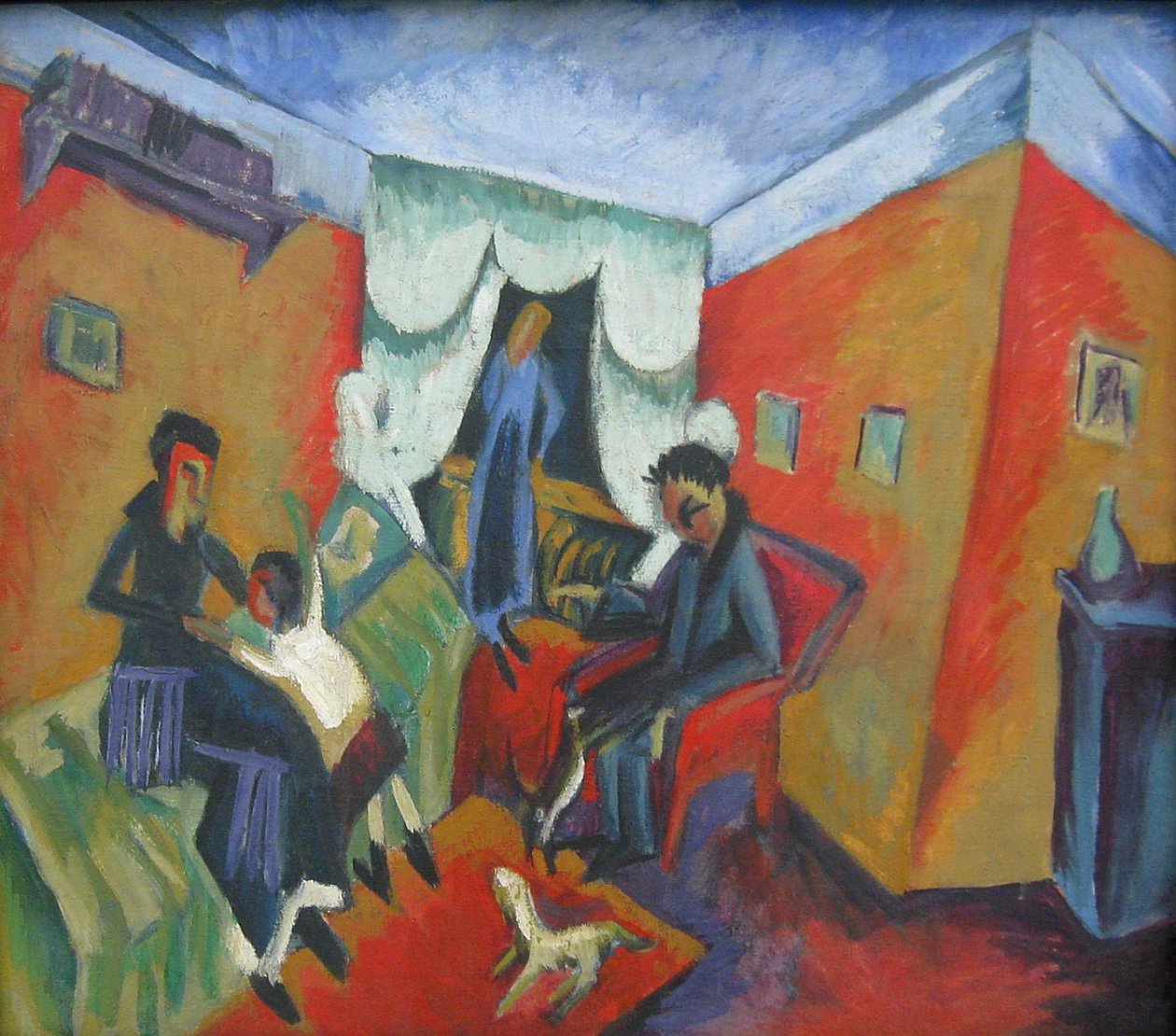 Interiér od Ernst Ludwig Kirchner