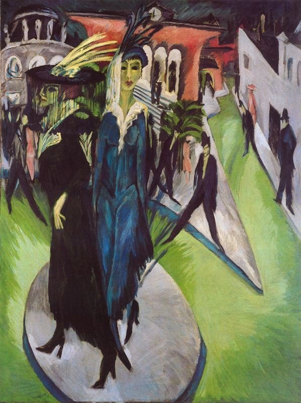  Potsdamer Platzn od Ernst Ludwig Kirchner
