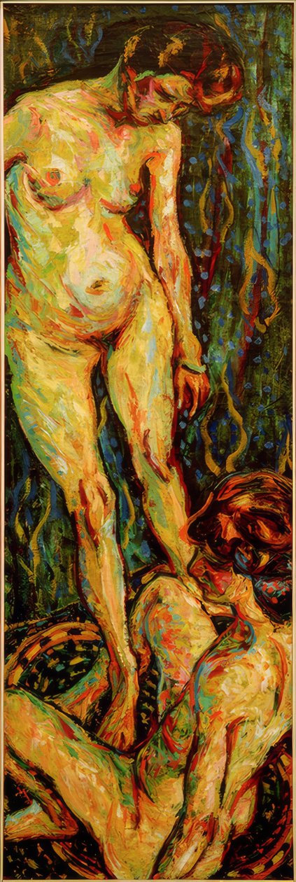 Aktová skupina II od Ernst Ludwig Kirchner
