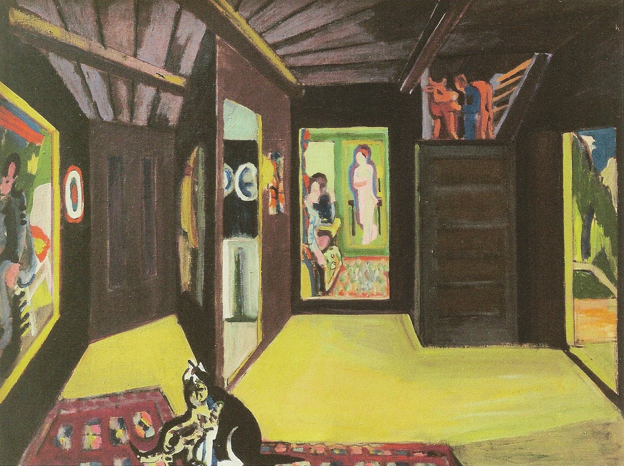 Bergatelier od Ernst Ludwig Kirchner