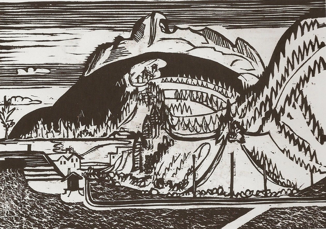 Hora Clavadel od Ernst Ludwig Kirchner