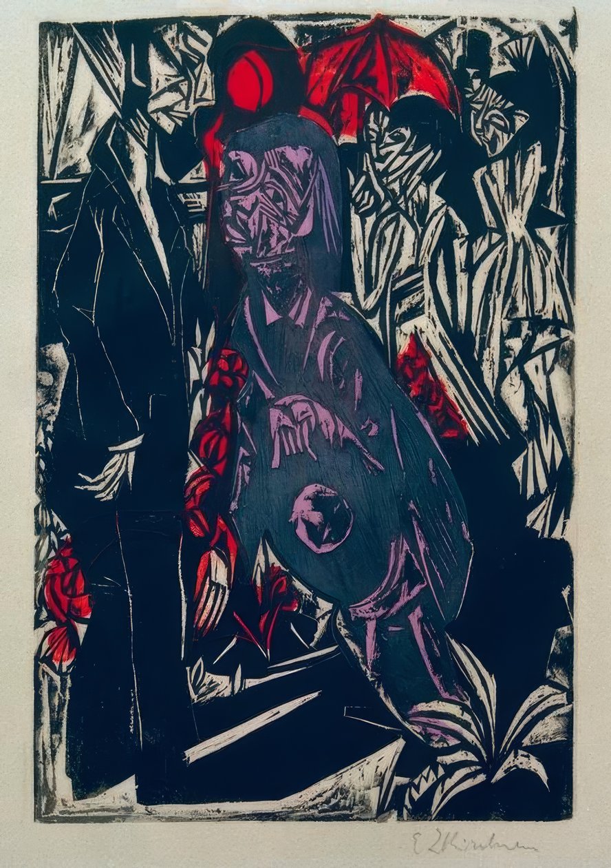 Prodej stínu od Ernst Ludwig Kirchner