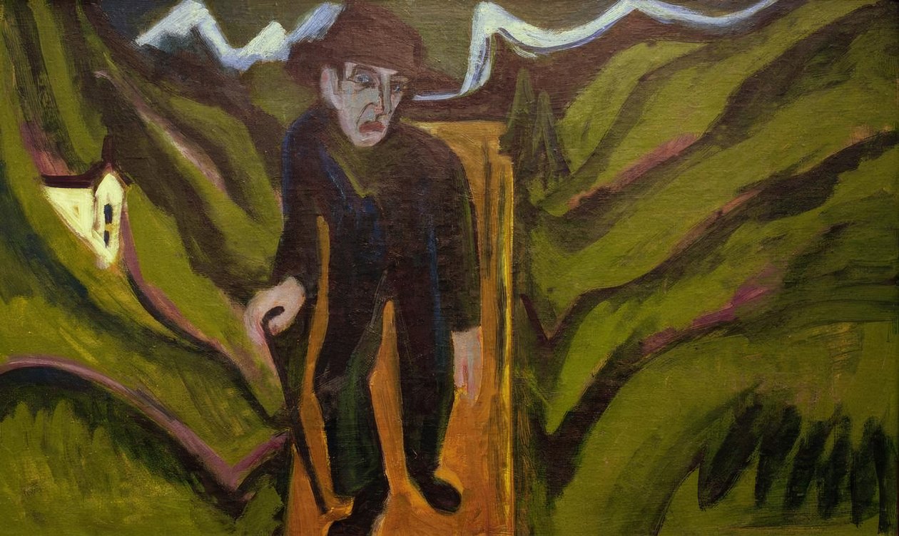 Turista od Ernst Ludwig Kirchner