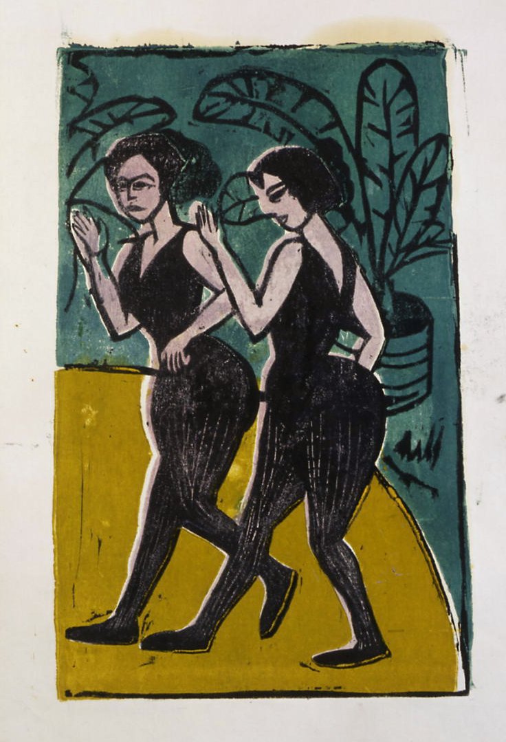 Angličtí stepaři od Ernst Ludwig Kirchner