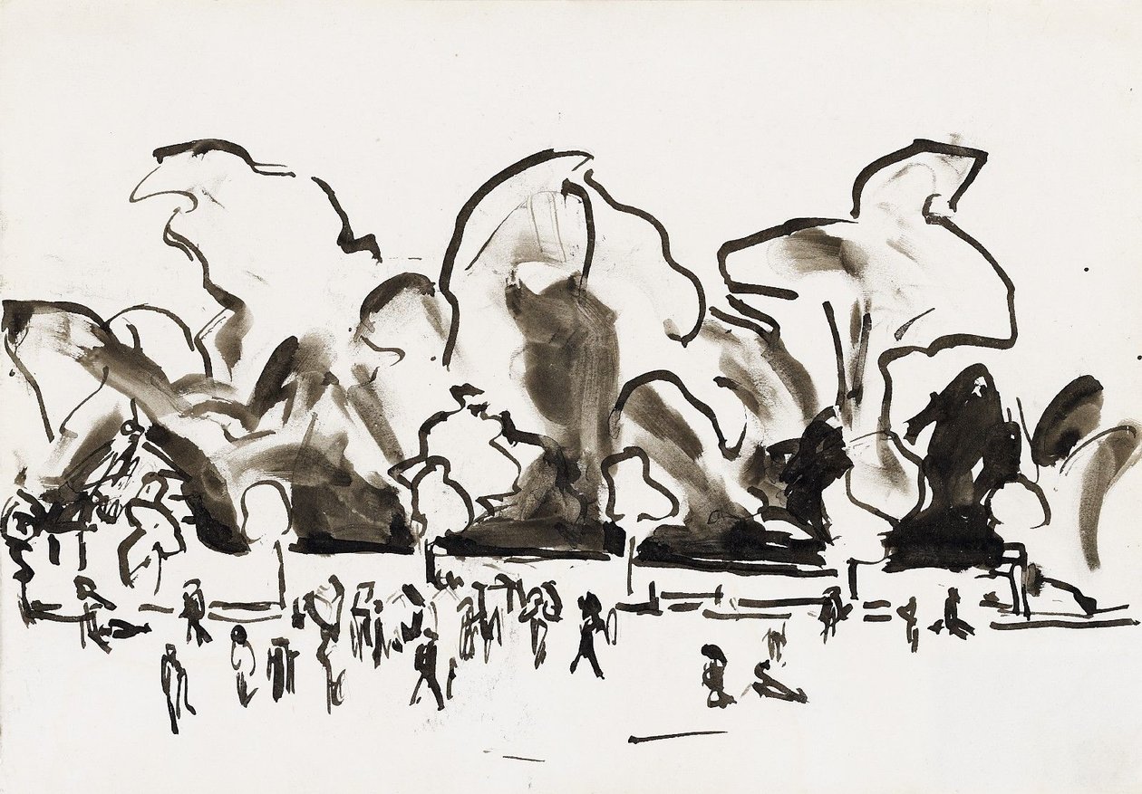 Skvělý park od Ernst Ludwig Kirchner