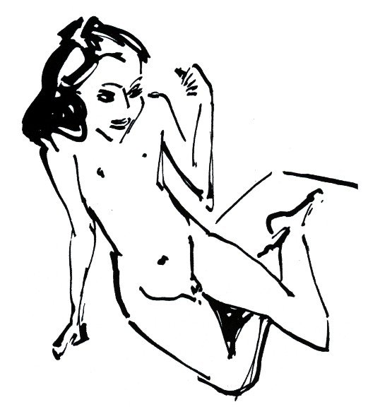 Malý Fränzi od Ernst Ludwig Kirchner