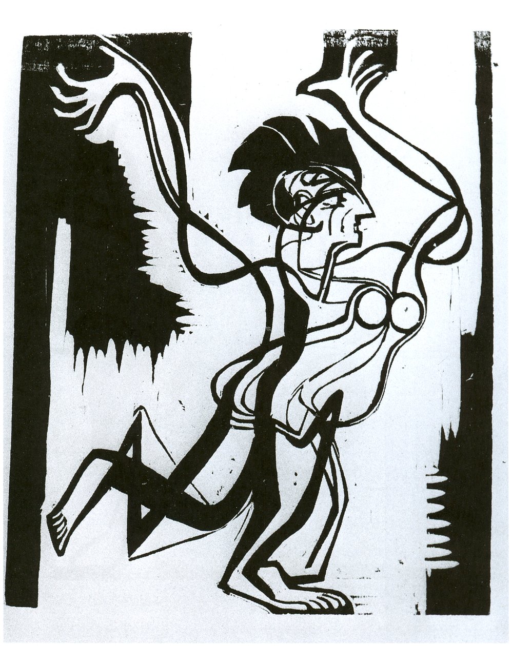Palucca od Ernst Ludwig Kirchner