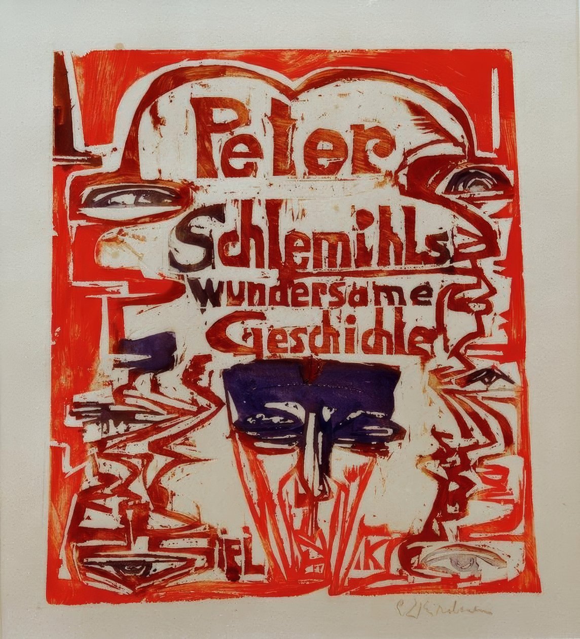 Podivuhodný příběh Petera Schlemihla od Ernst Ludwig Kirchner