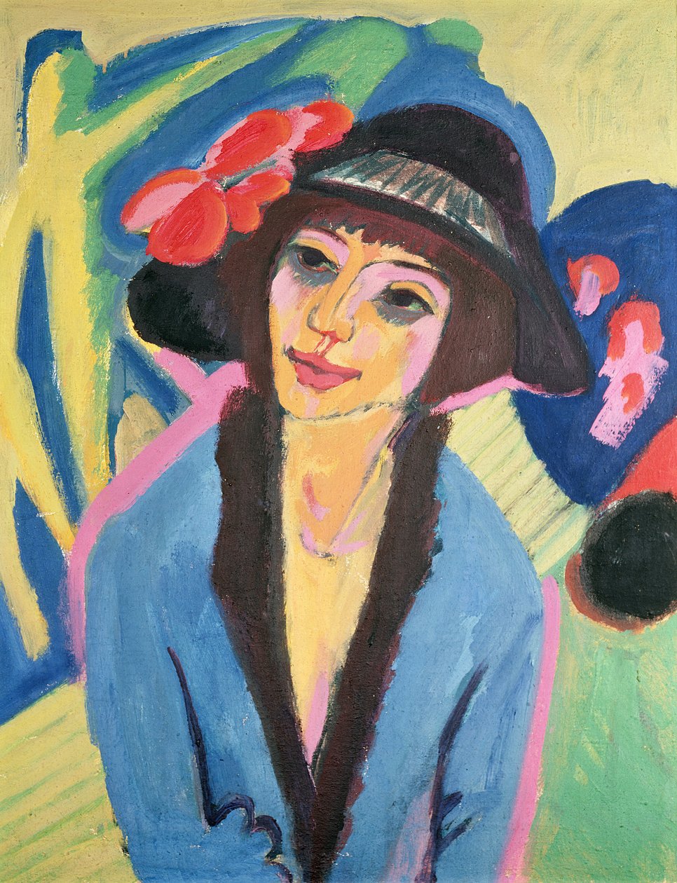 Portrét Gerdy od Ernst Ludwig Kirchner