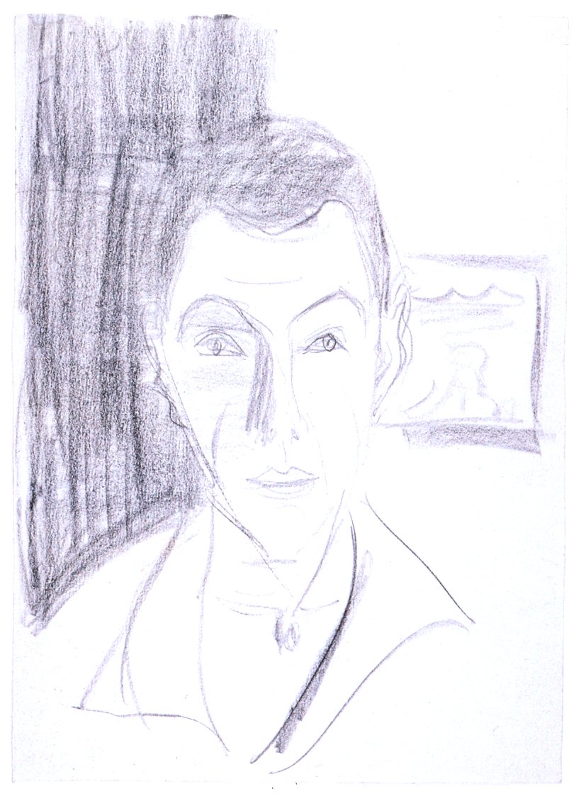 Autoportrét od Ernst Ludwig Kirchner