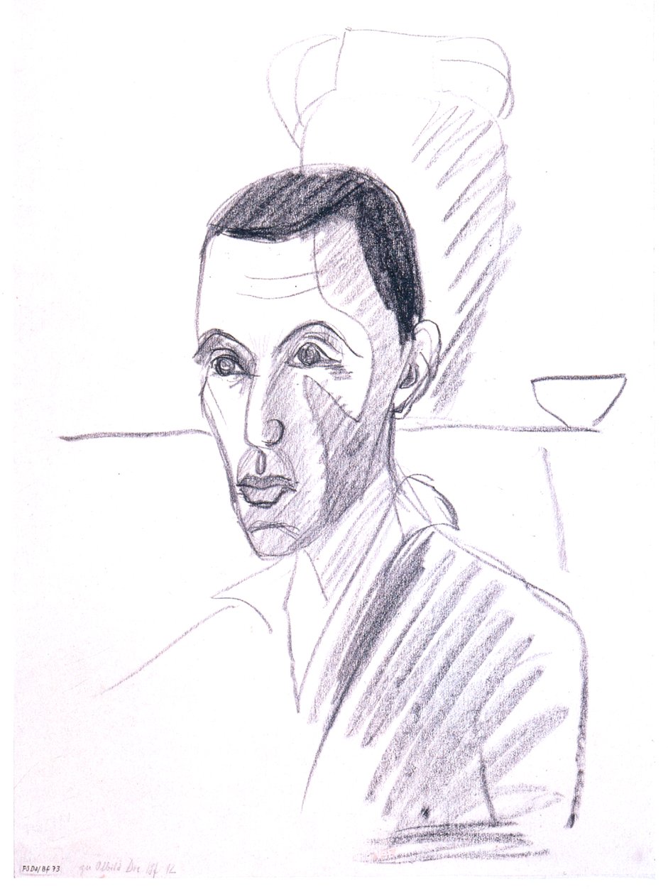 Autoportrét od Ernst Ludwig Kirchner