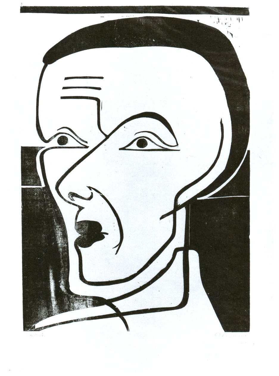 Autoportrét od Ernst Ludwig Kirchner