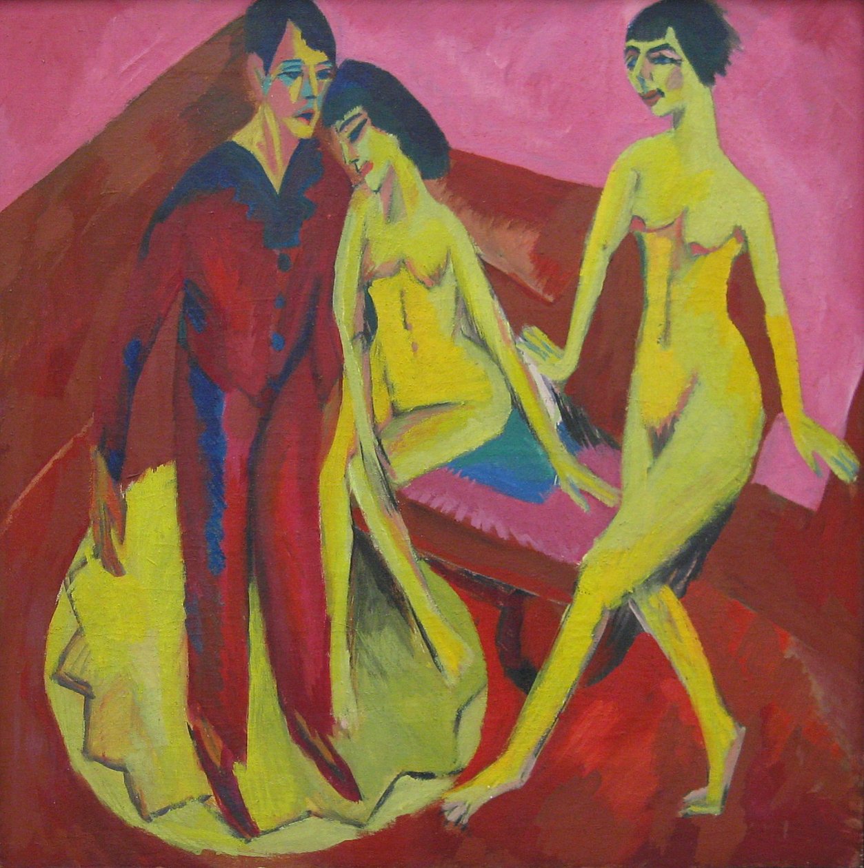Taneční škola od Ernst Ludwig Kirchner