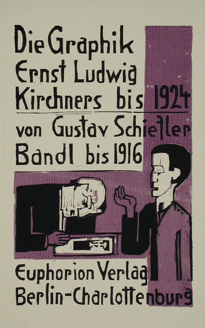 Titulní strana, 1924 od Ernst Ludwig Kirchner
