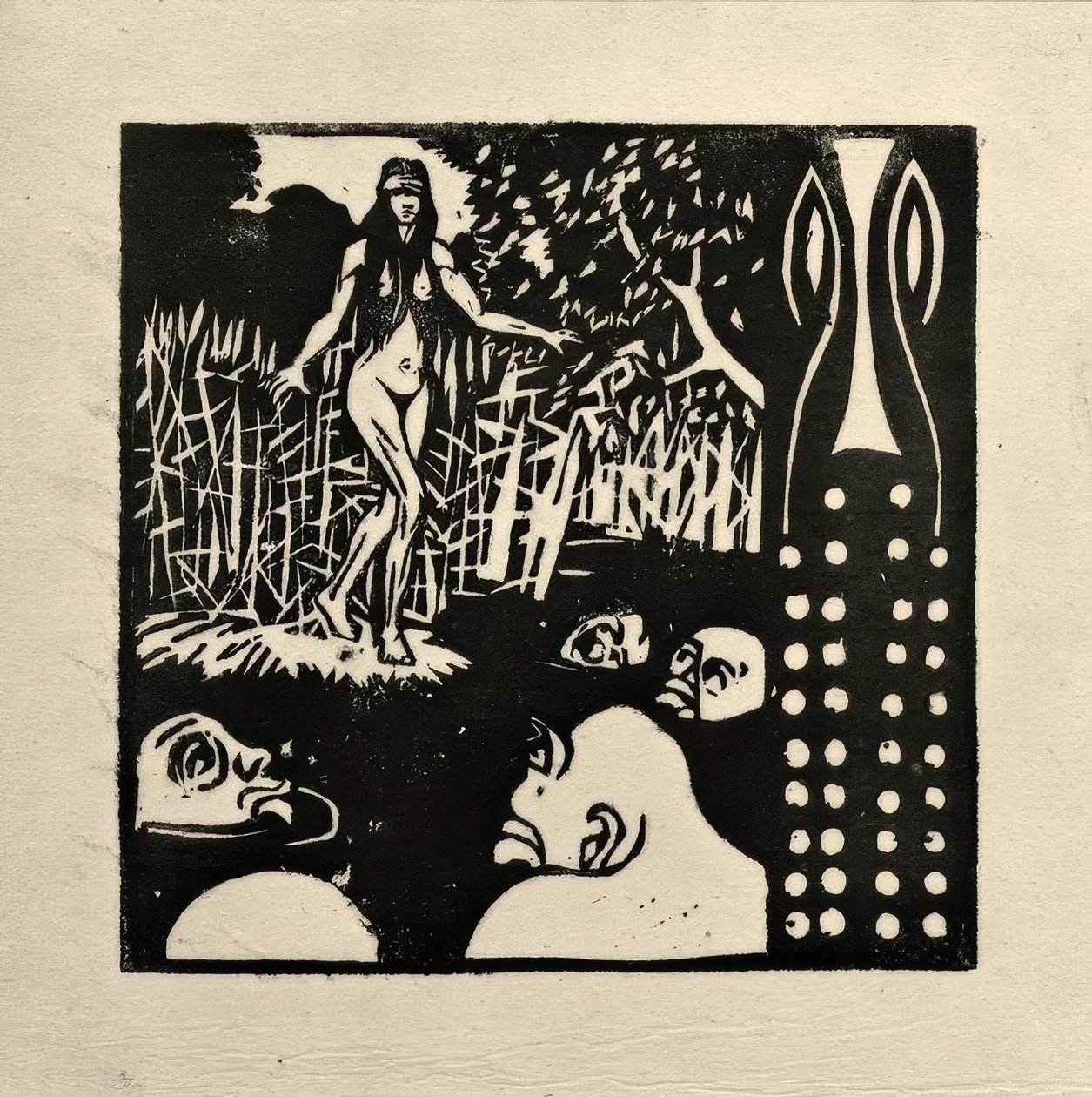 pokušení od Ernst Ludwig Kirchner