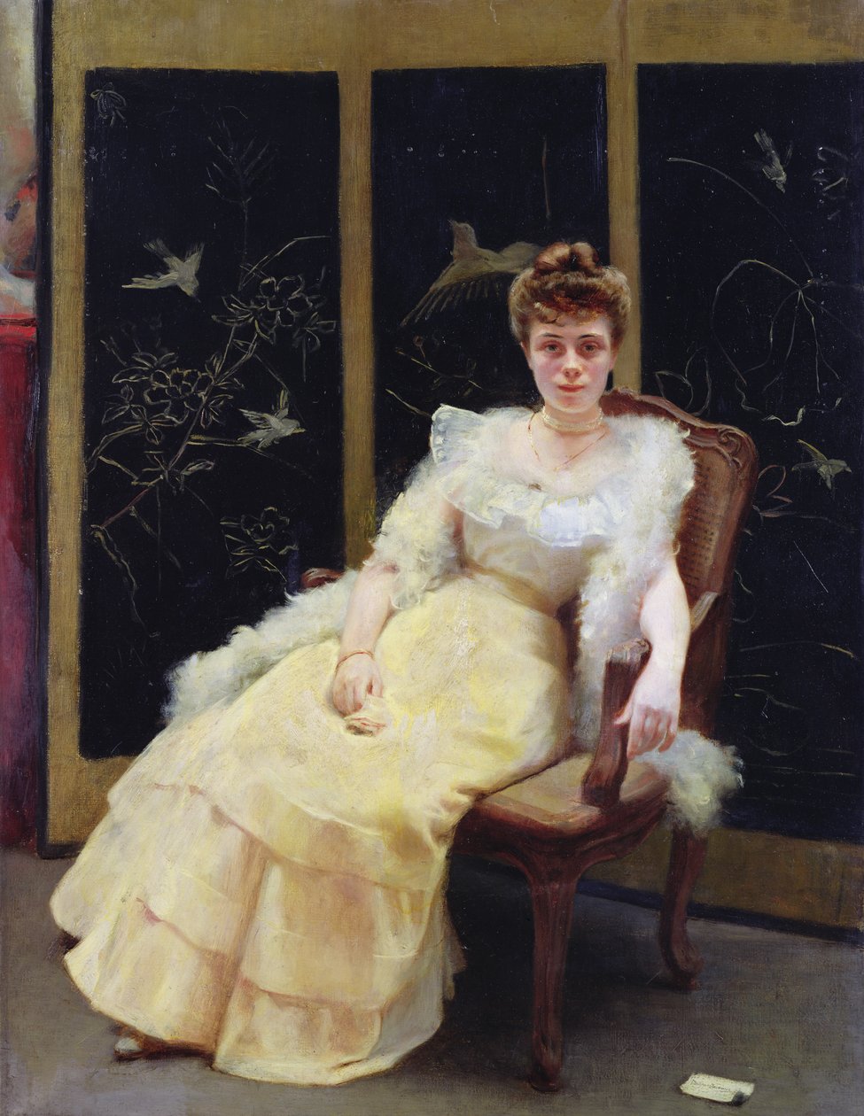 Čekání, 1901 od Ernst Philippe Zacharie