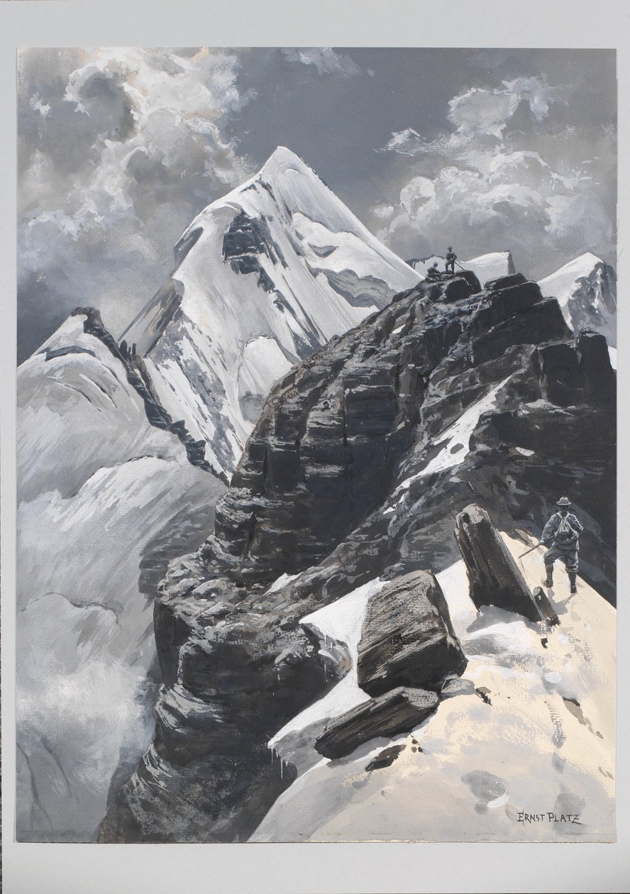 Ernst Platz, Schollhornplatte, Watzmann Ostwand od Ernst Platz