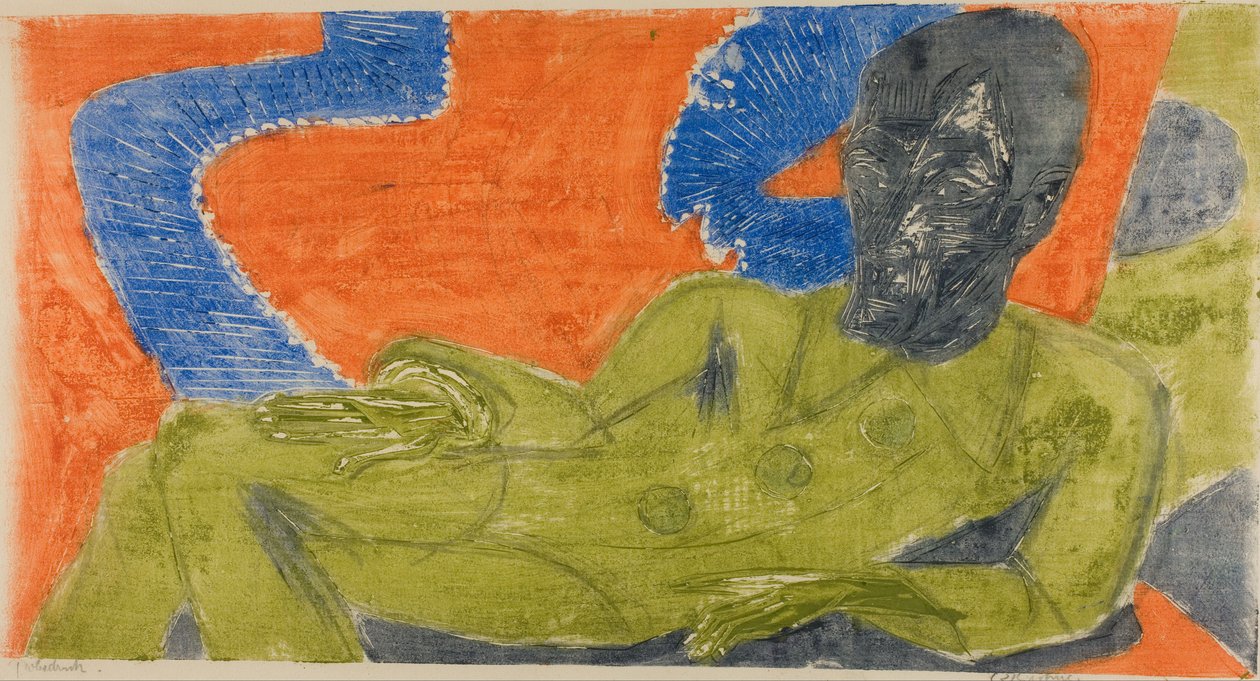 Portrét Otto Muellera od Ernst Ludwig Kirchner