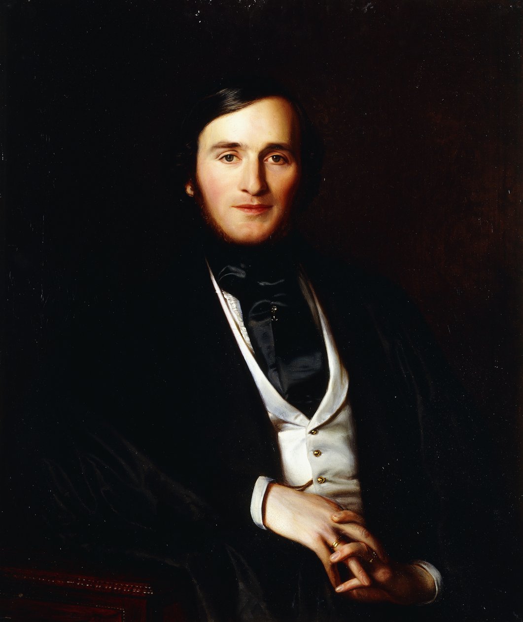 Portrét skladatele Richarda Wagnera od Ernst August Becker
