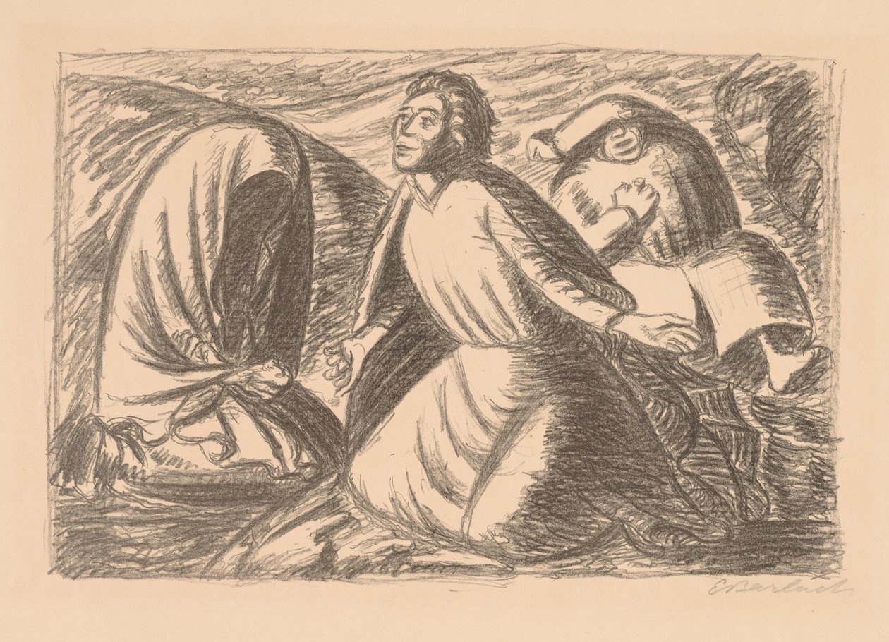 Naděje a zoufalství II od Ernst Barlach