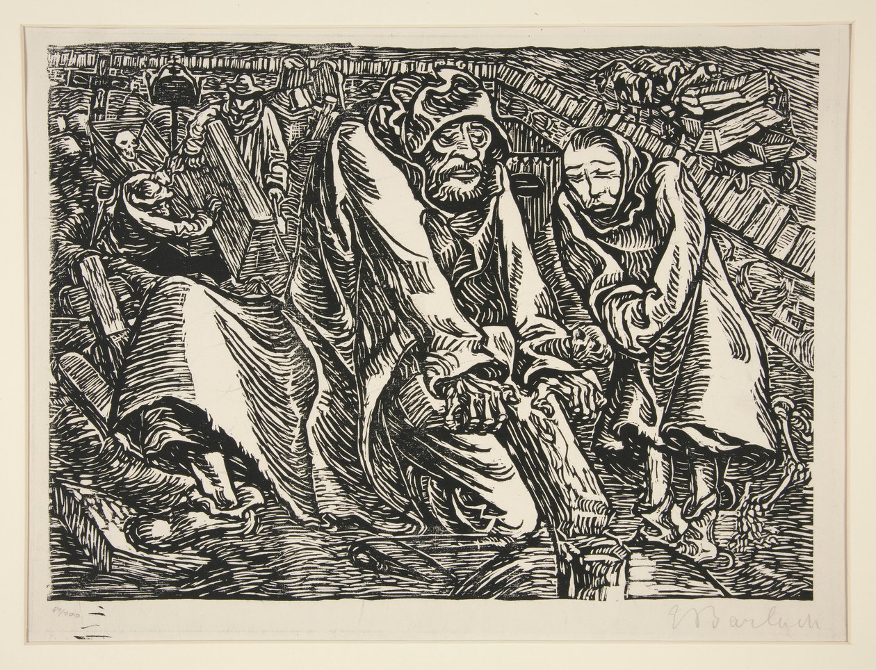 Vykradači křížů a hrobů od Ernst Barlach