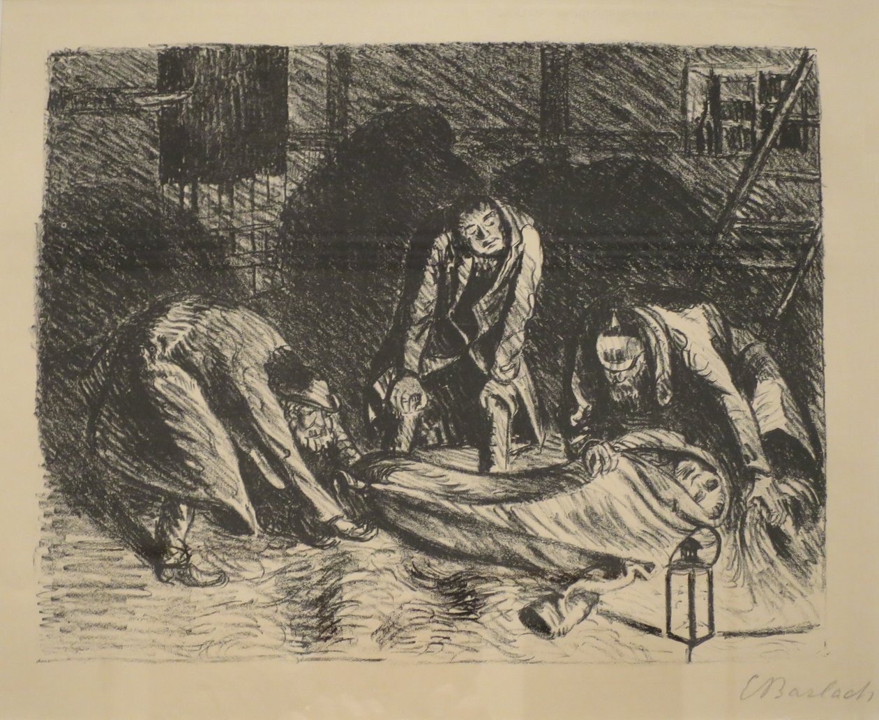 "Chudý bratranec", Ernst Barlach, asi 1917, Honolulu Museum of Art, 13150 od Ernst Barlach