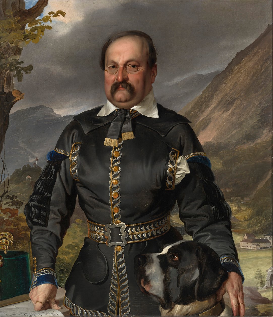 Němec: Franz Anton Ritter von Jakomini v hornické uniformě od Ernst Christian Moser