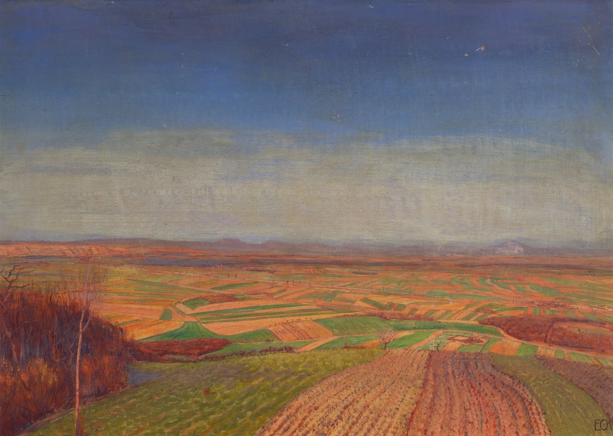 Marchfeld vom Bisamberg od Ernst Eck