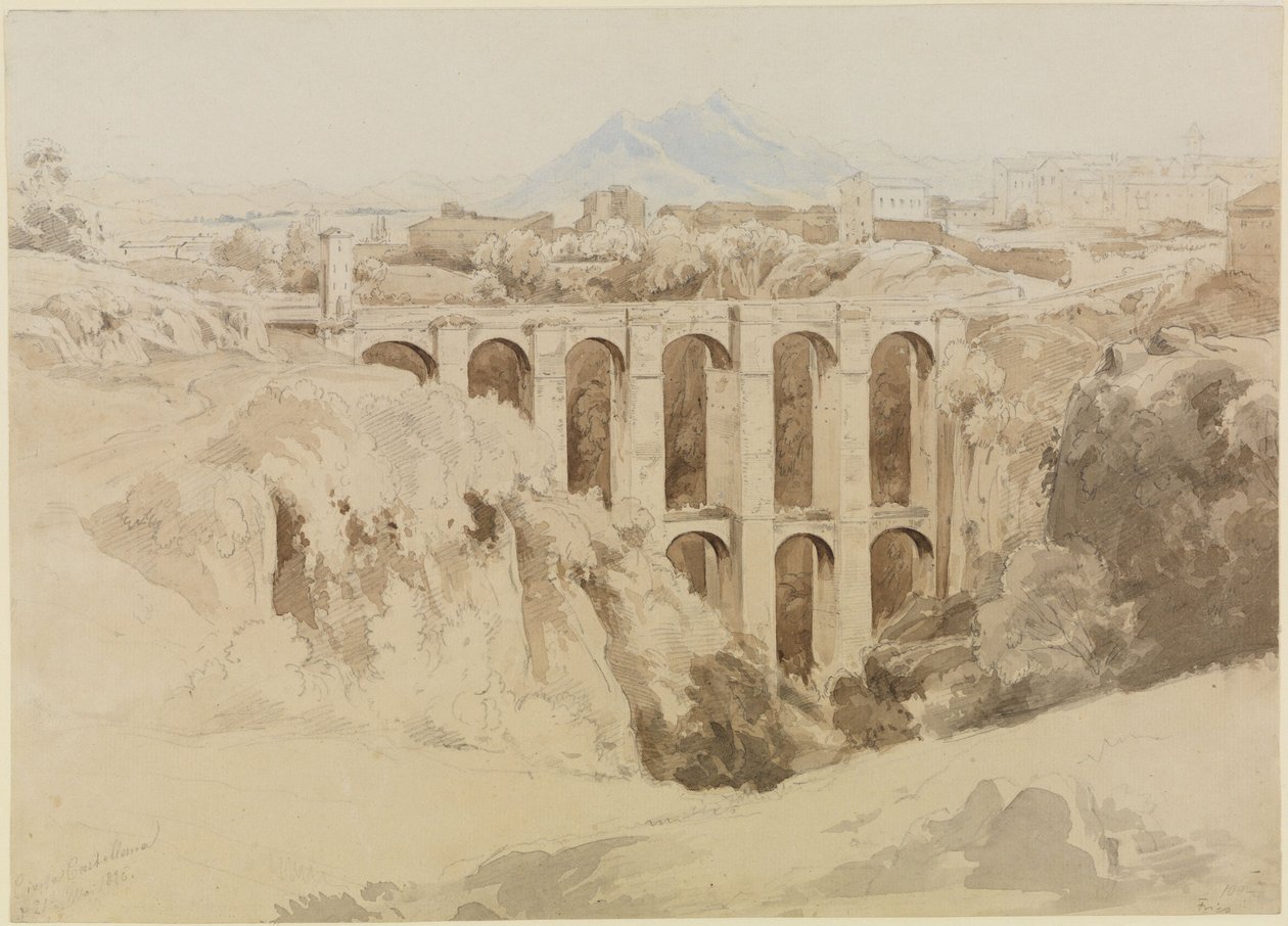 Civita Castellana od Ernst Fries