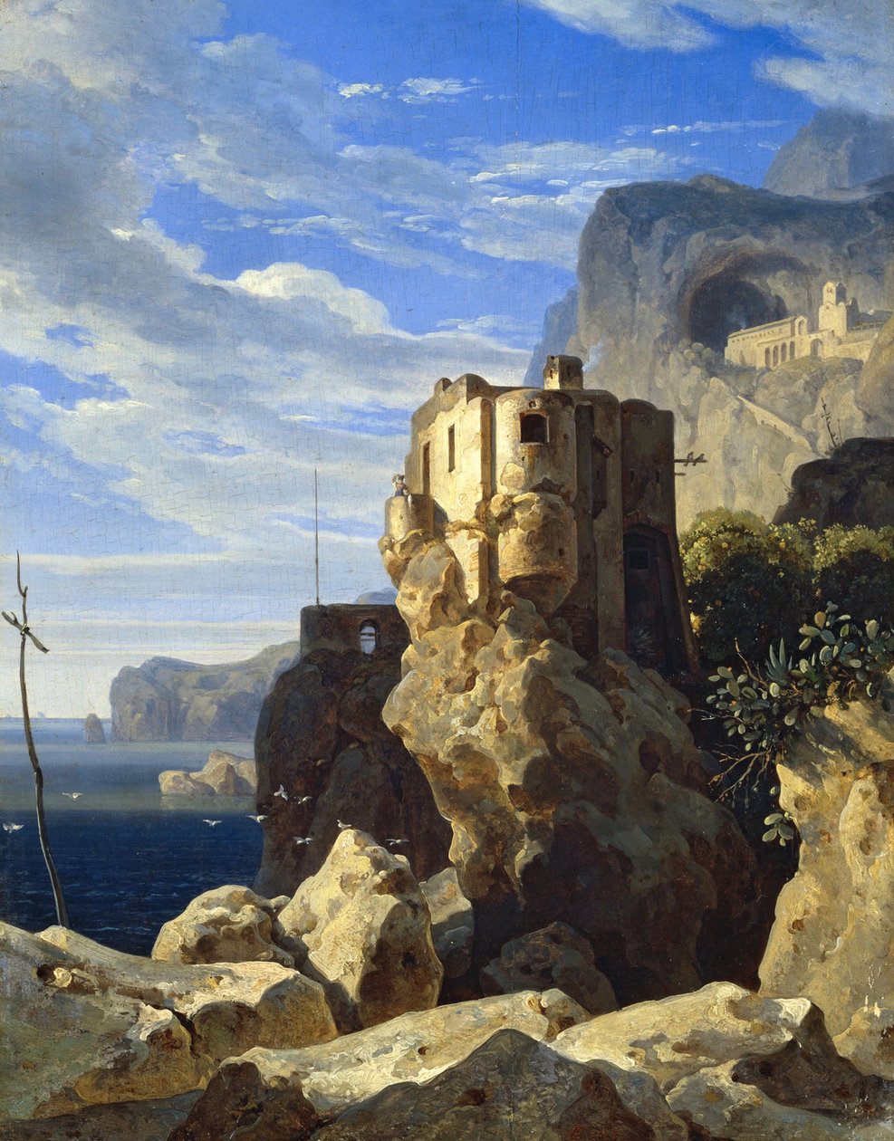 San Francesco u Amalfi od Ernst Fries