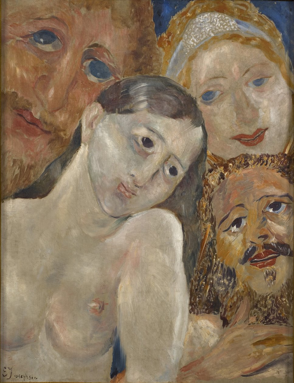 Extatické hlavy od Ernst Josephson