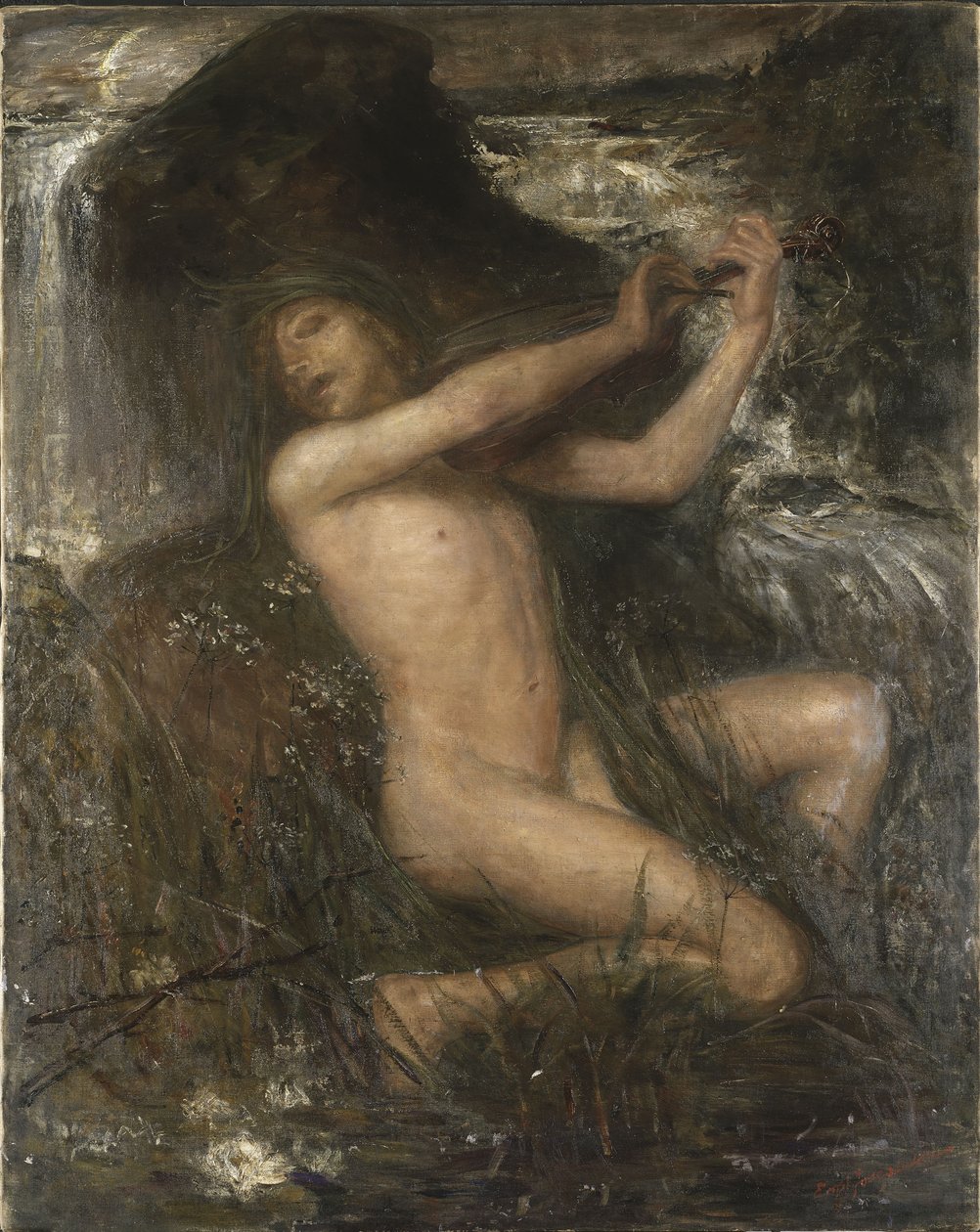 Krk Näcken, 1882 od Ernst Josephson