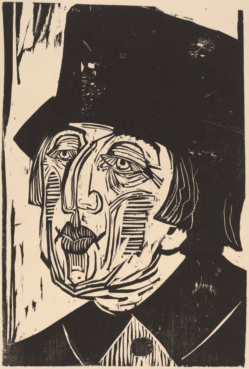 Annette Kolb, 1926. od Ernst Ludwig Kirchner